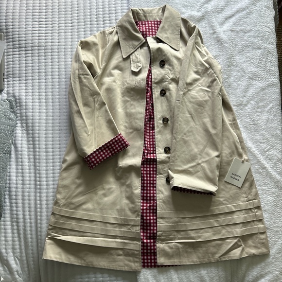 Damson Madder Mercedes Trench Coat - Picture 2 of 6